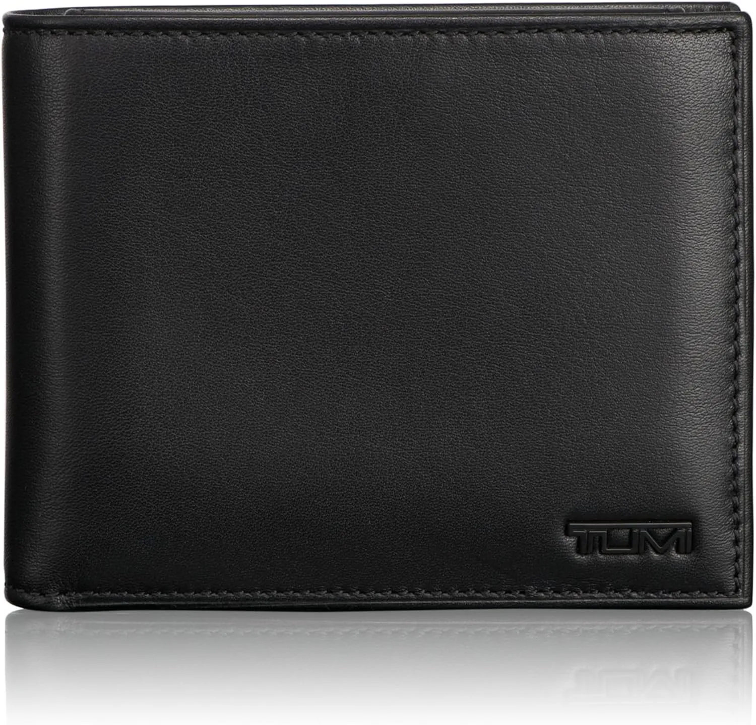 TUMI - Delta Global Removable Passcase Wallet - Leather Wallet - RFID Blocking - ID Window & Card Slots - 4" x 5" x 1" - Black