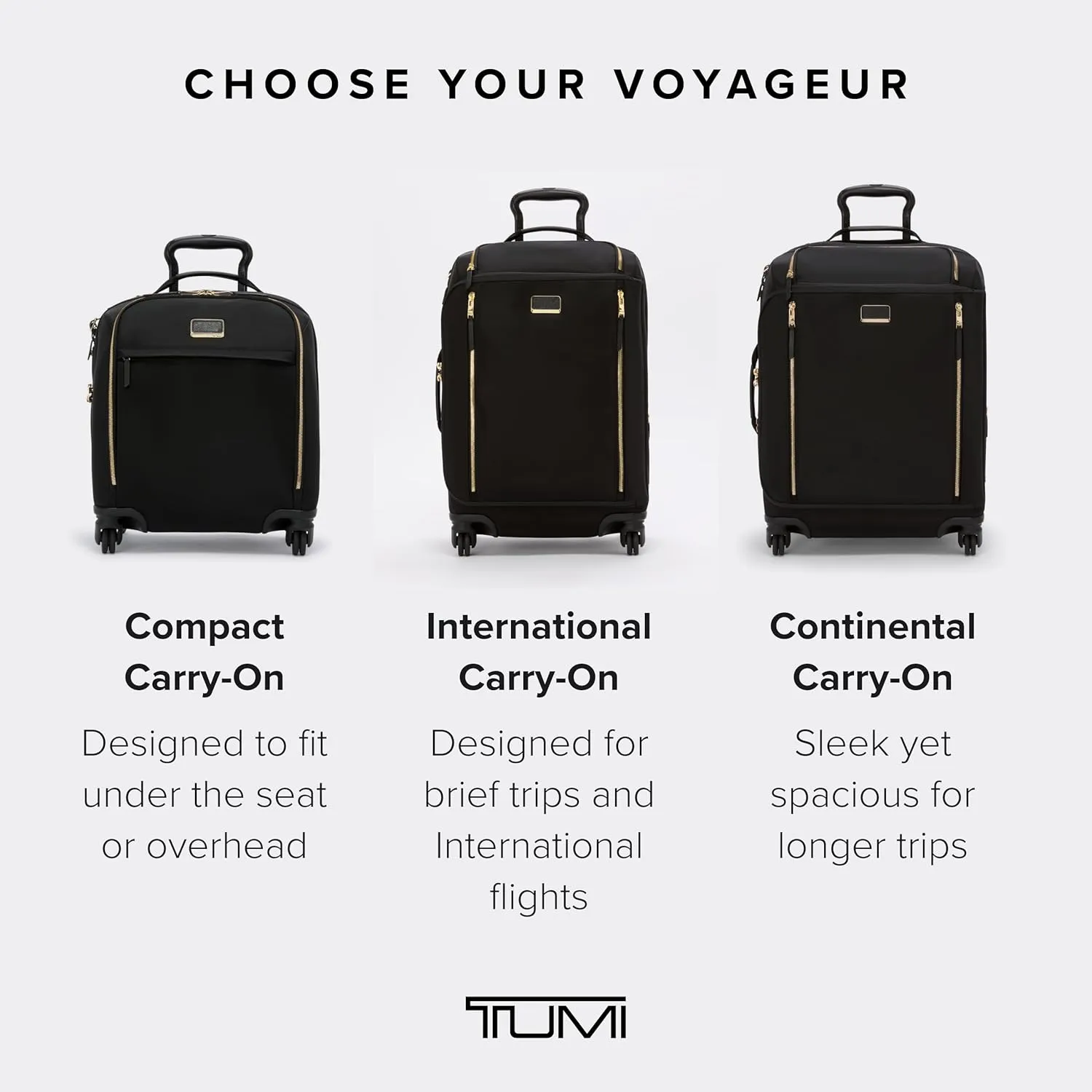TUMI - Voyageur Leger 4 Wheel Carry-On Luggage - Lightweight and Spacious, Sleek Silhouette, Durable Women's Suitcase - 21.8" International Expandable Carry-On, Indigo with Silver Hardware