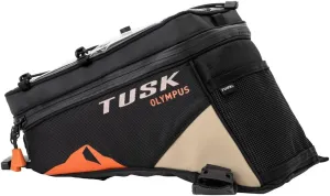 Tusk Off-Road Tusk Olympus Tank Bag Large Black/Tan For Honda XR650L 1993-2009,2012-2023