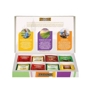Twinings Tea Classics Collection Gift Box Sampler, 48 Count (Pack of 1), Enjoy Hot or Iced | Includes Black, Herbal, Green, & Chai Teas