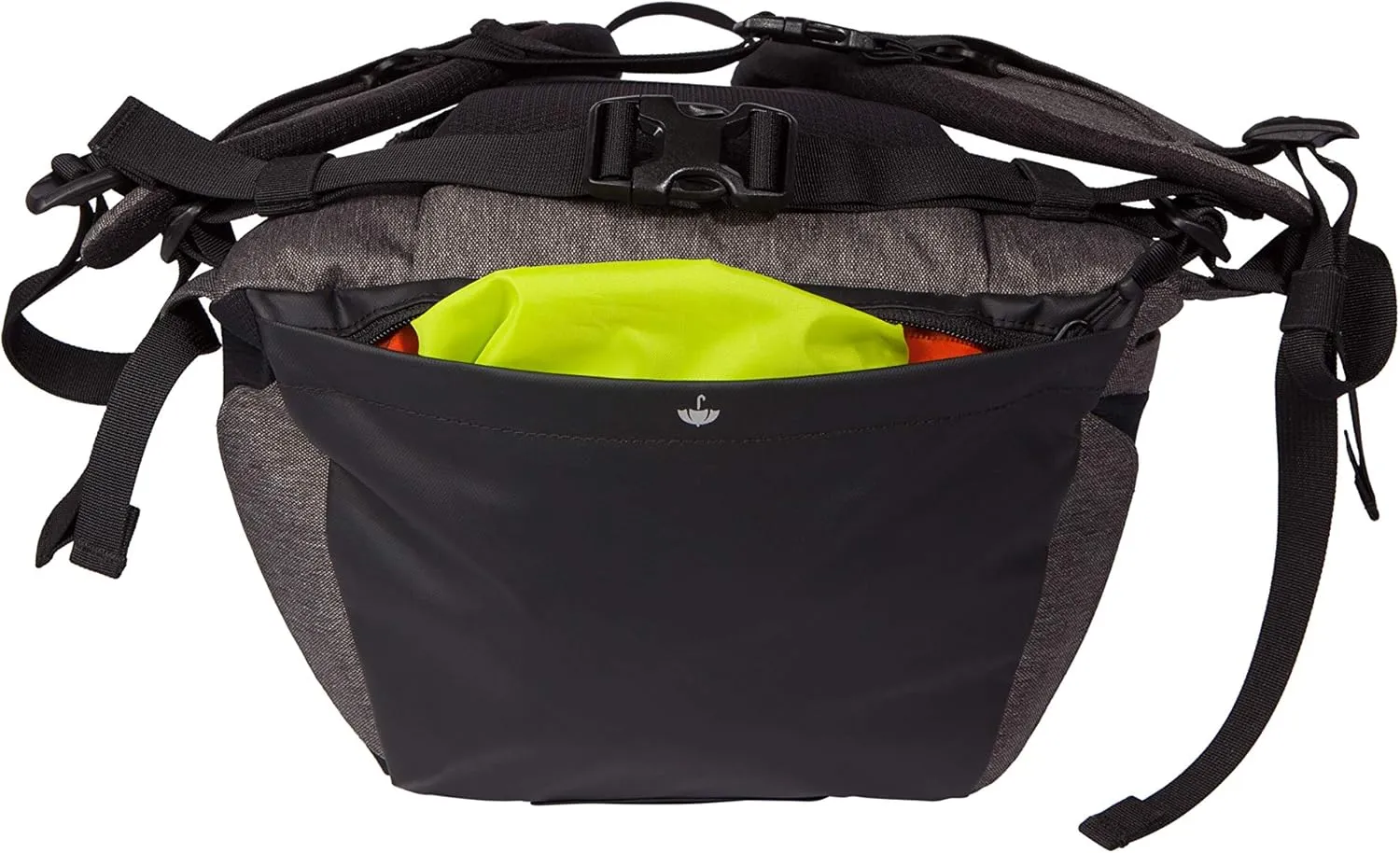 Two Wheel Gear Commuter Laptop Backpack - Water Resistant with 15in Padded Laptop Sleeve, for Travel, Work, Biking, Hiking, and Everyday Use, 26L Graphite Gray