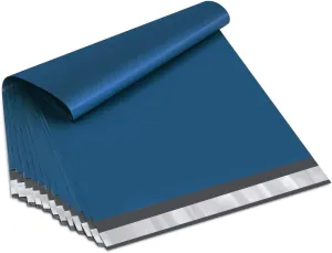 UCGOU 24 x 24 Inch 100 Pieces Navy Blue Poly Mailers Premium Shipping Envelopes Mailer Self Sealed Mailing Bags with Self Adhesive Strip Waterproof and Tear-Proof Postal Bags