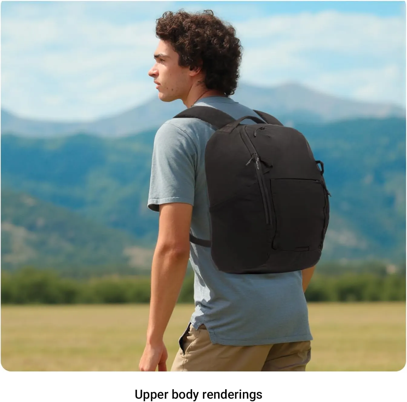 Ultralight Lightweight Hiking Backpack 20L,Small Travel Camping Outdoor Sports Casual Daypack for Men Women,Black