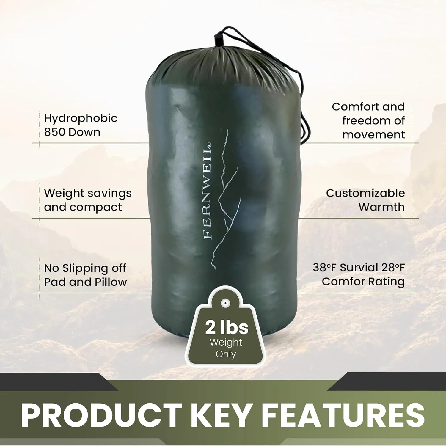 Ultralight Sleeping Bag Top Quilt 850 Down Ultralight Backpacking Camping Blanket