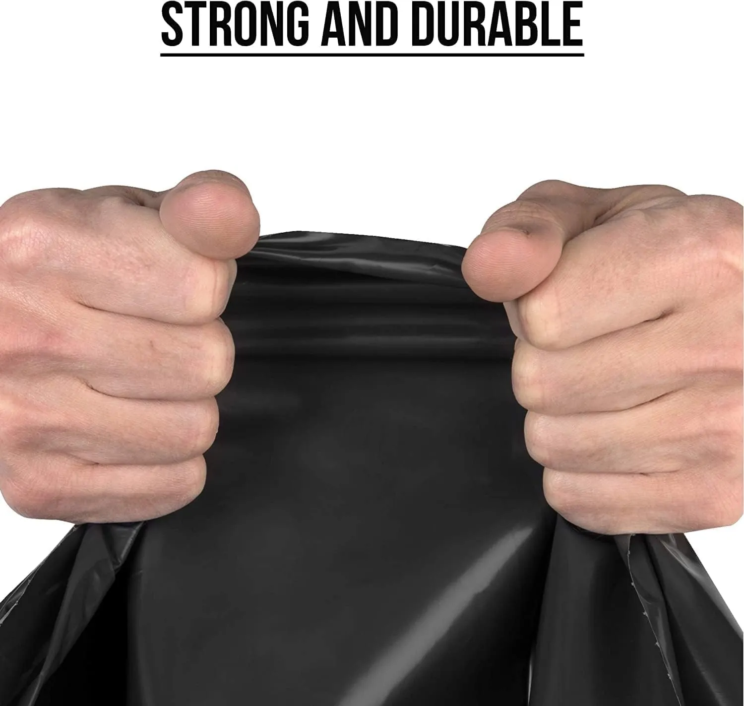 Ultrasac 33 Gal. Asbestos 4 Mil Bag - 30" x 40" - Pack of 50, Black (UL-ASB-4 MIL-50)