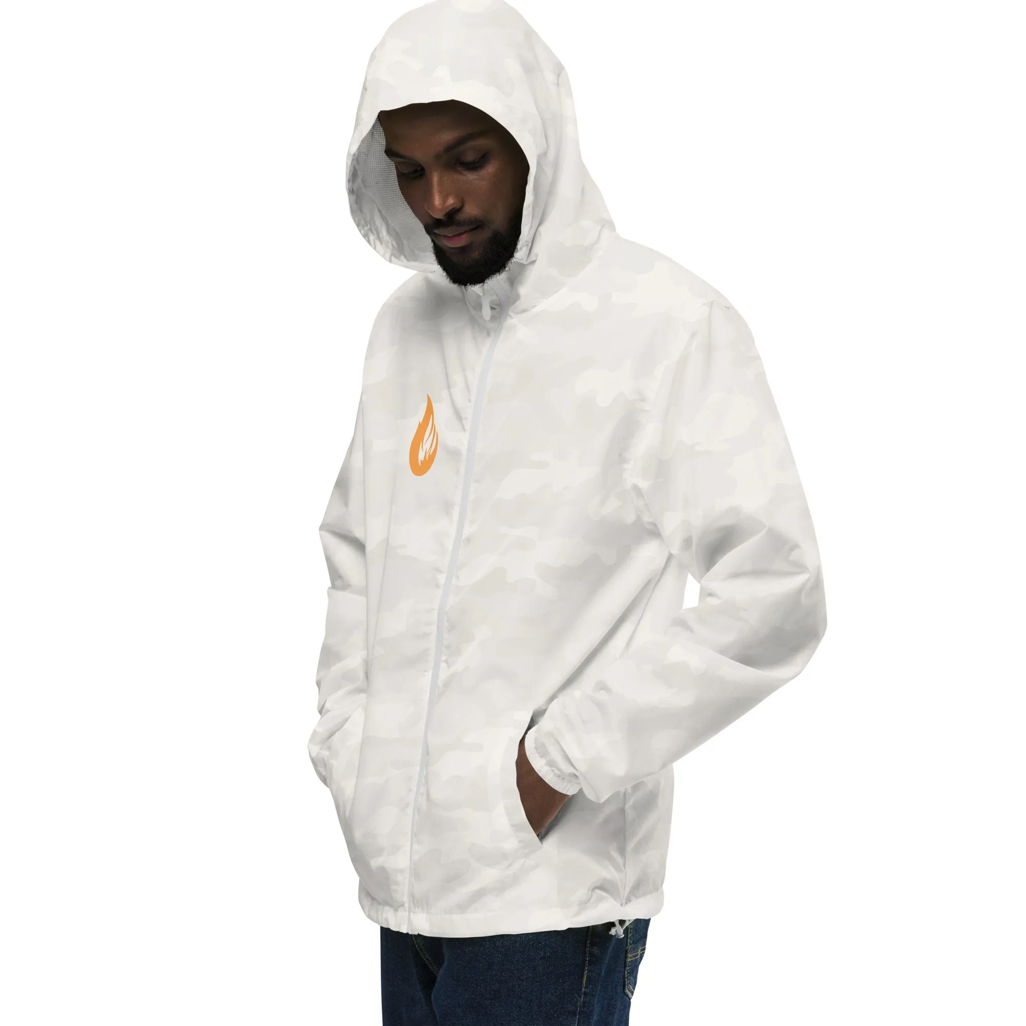 Unisex lightweight zip up windbreaker