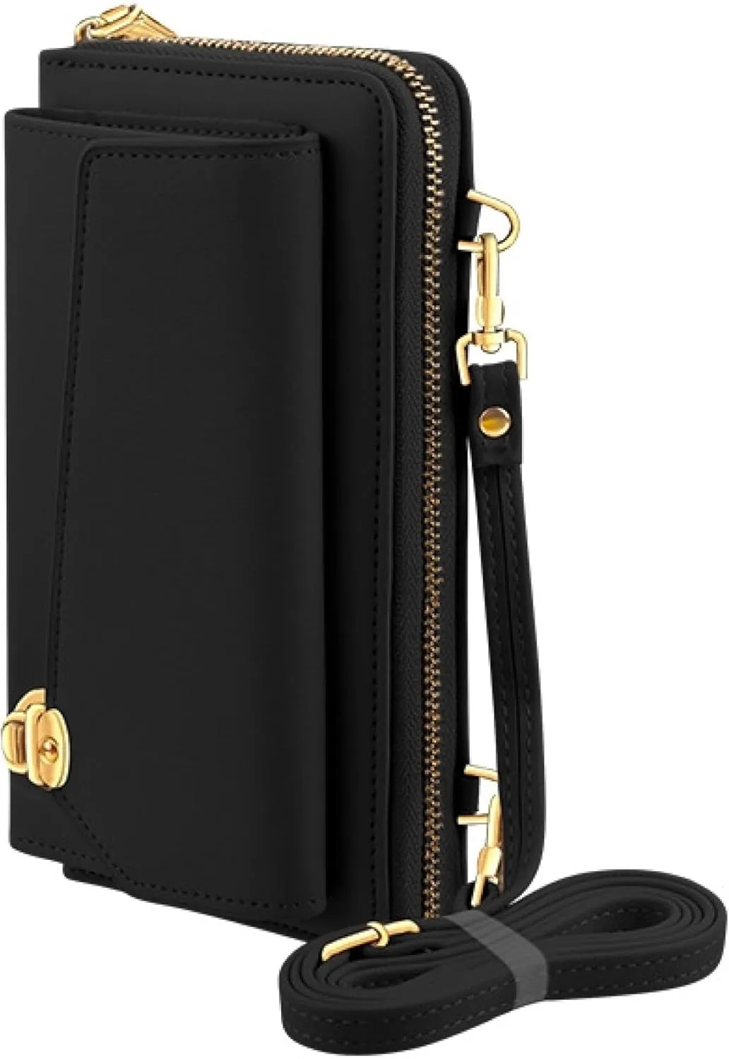 Universal Wallet Crossbody Purse Bag for Women – Clutch with Phone Holder, Detachable Strap for Travel, Shopping, Daily Use