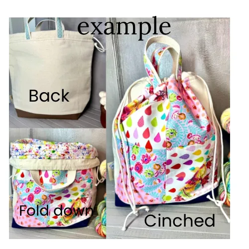 Untamed Patchwork Project Bag-G