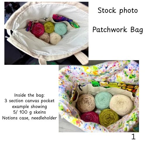 Untamed Patchwork Project Bag-G