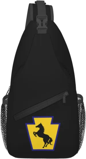Us Army 55Th Maneuver Enhancement Brigade Crossbody Bags For Women Men Chest Backpack Gym Shoulder Bag Travel Outdoor Sports Casual Crossbody Bags