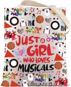 VAMSII School Musical Merchandise East High Tote Bag School Musical Inspired Gift for Fan