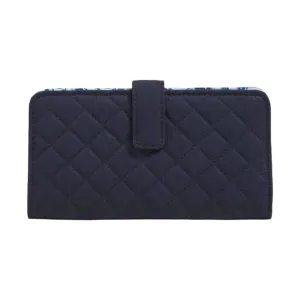 Vera Bradley RFID Finley Wallet - Classic Navy