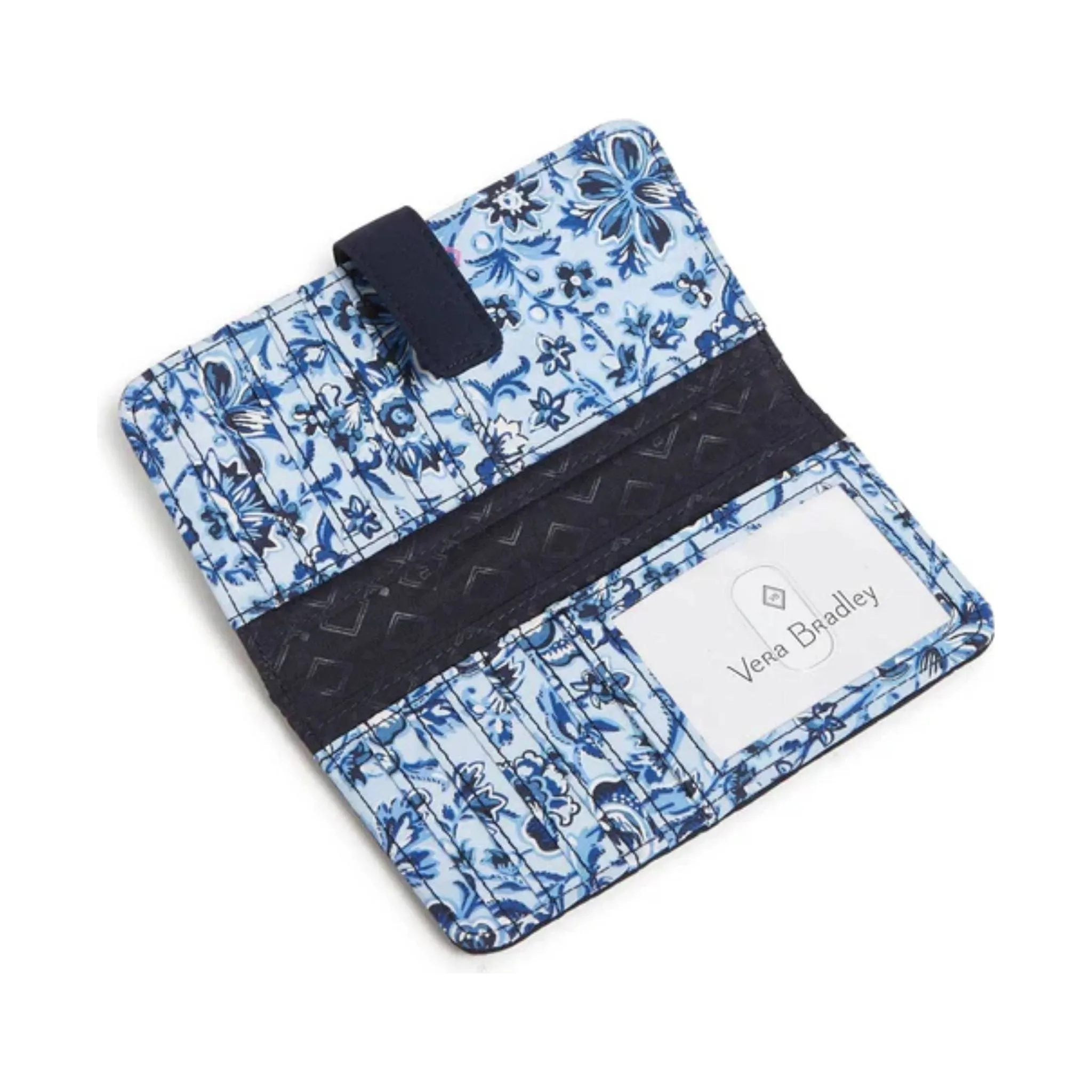 Vera Bradley RFID Finley Wallet - Classic Navy