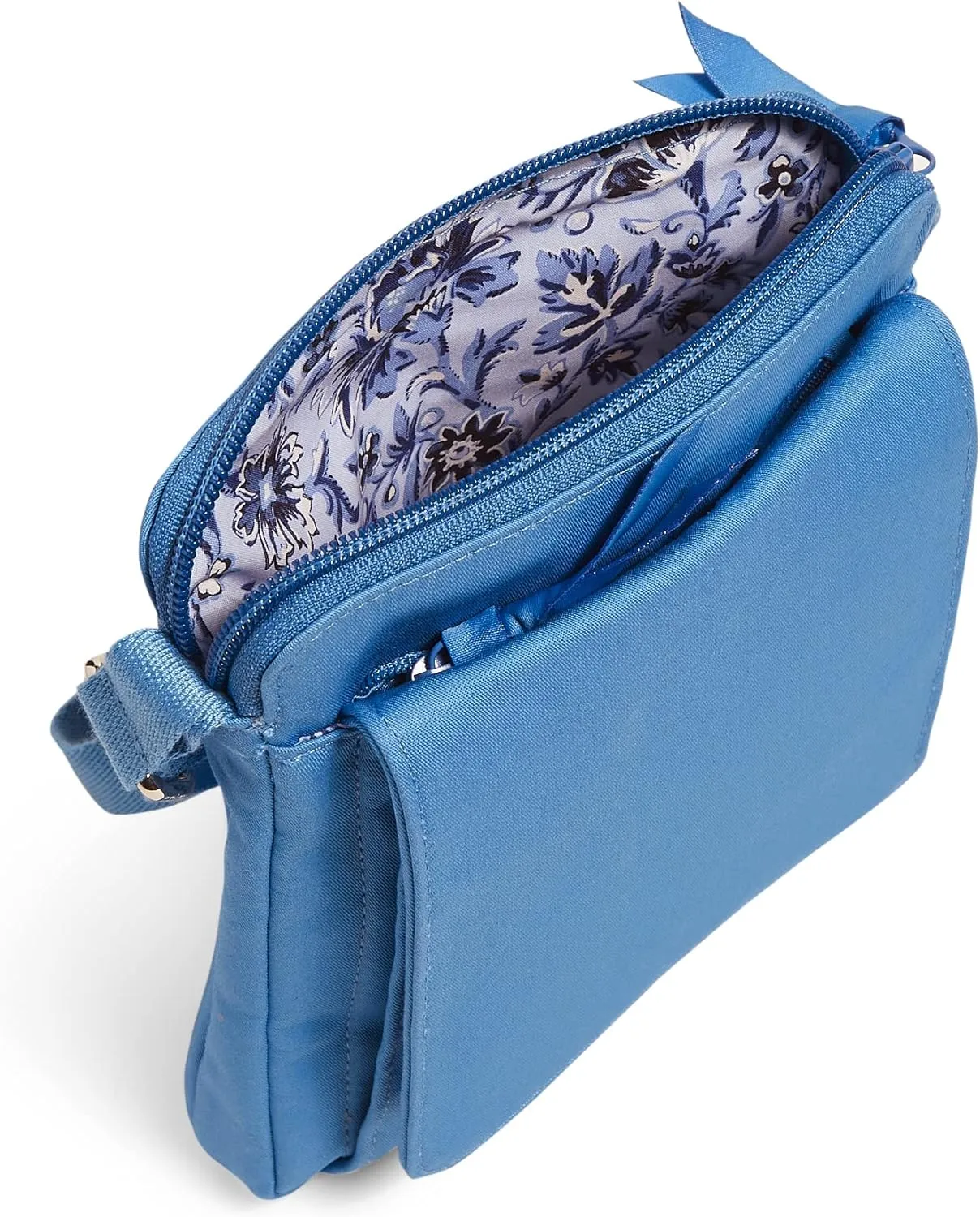 Vera Bradley Women's Cotton Mini Hipster Crossbody Purse with RFID Protection