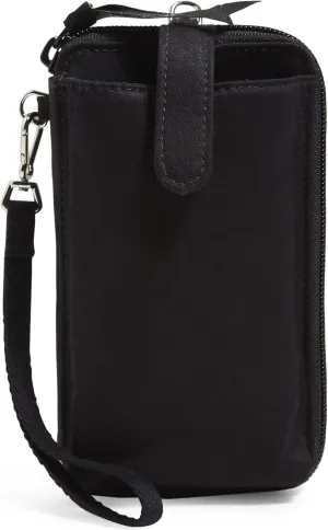 Vera Bradley Women's Cotton Smartphone Wristlet with RFID Protection
