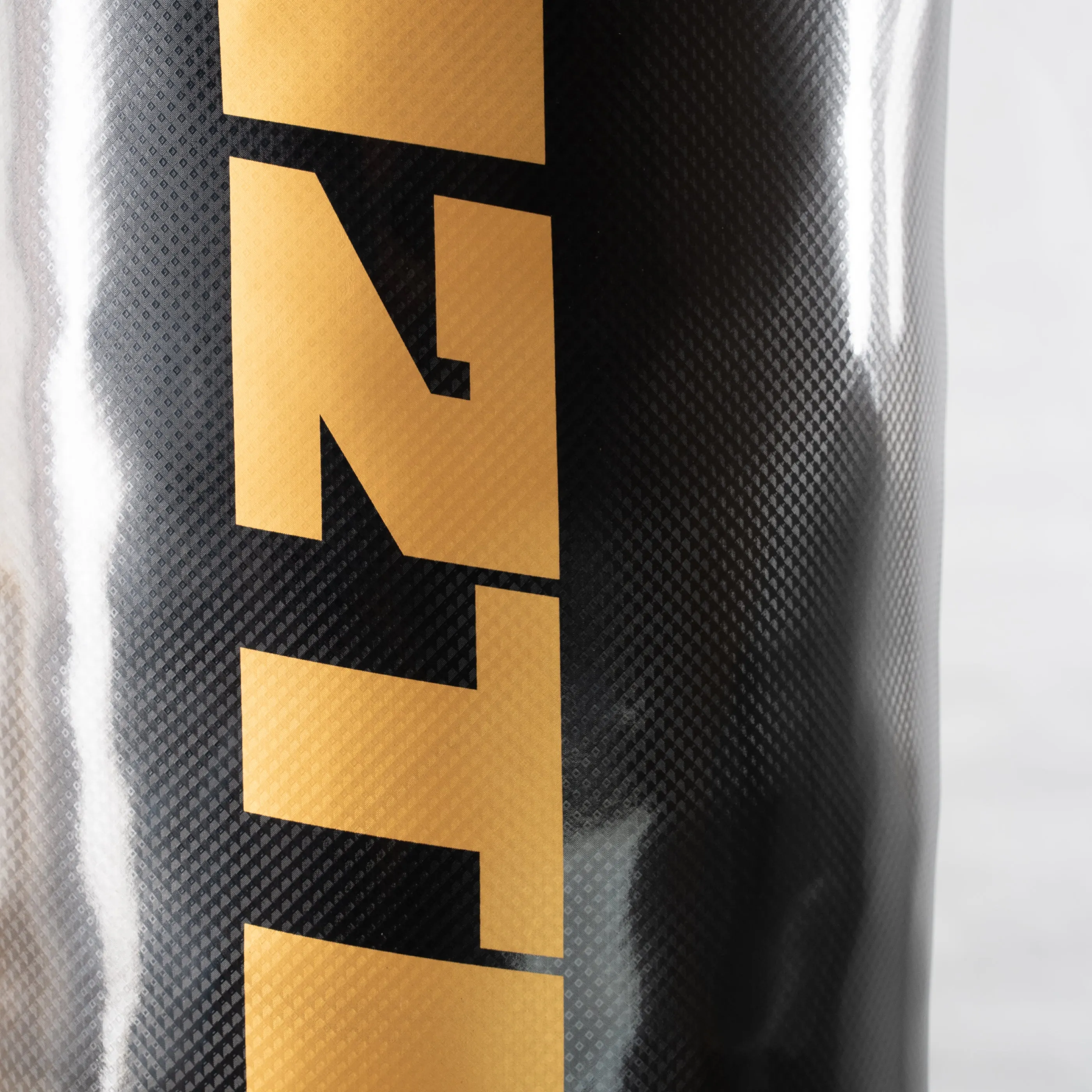 Vertix Heavy Punching Bag - Matte Gold/Black | Premium Ply-U Leather