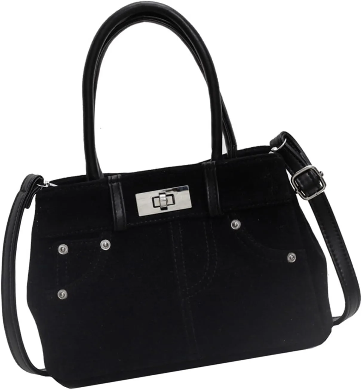 Vintage Matte Crossbody Bag With Adjustable Strap Shoulder Bags Work Handbag for Women Seeking Styles And Functionality