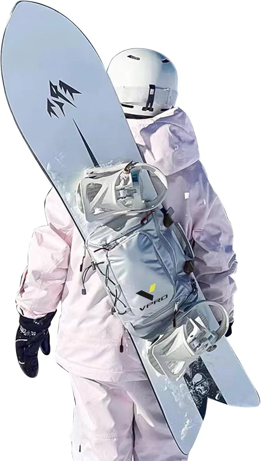 VPRO Snowboard and Skateboard Dual-Use Bag, Available Length in 140cm - 165cm for Snowboard, Full Size Universal Skateboard Bag
