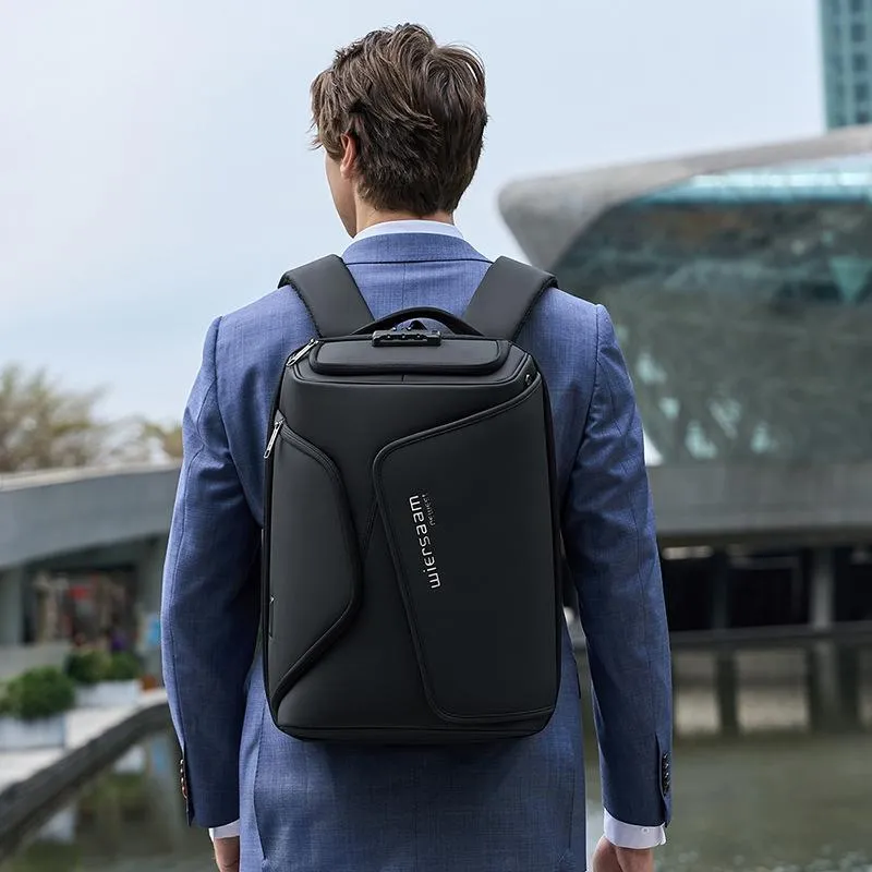 Water Resistant Anti Theft Laptop Backpack With Usb Port
