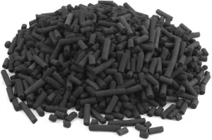 Wave Point 6 lbs Premium Grade Virgin Activated Carbon Charcoal Pellets in 6 Mesh Bags for Aquarium Fish Tank Koi Reef Filters, Total 6 lbs (6 Bags), 1.19 Gallon