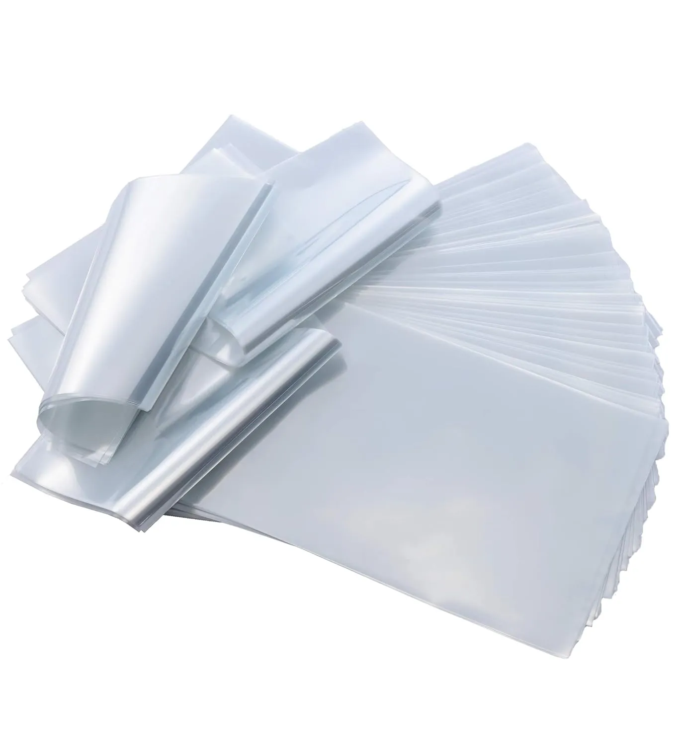 WEIWEI - 12 X 16 inch 200PCS 100 Gauge Odorless PVC Heat Shrink Wrap Bags with Vent Hole