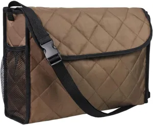Wheelchair Bag Wheelchair Backpack Bag Wheel Chair Storage Tote Accessory Waterproof Travel Messenger Backpack for Men, Women, Handicap, Elderly and Storage Travel Items (Coffee)