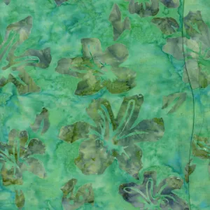Windham Fabrics - Island Bloom - Green Tropical Floral