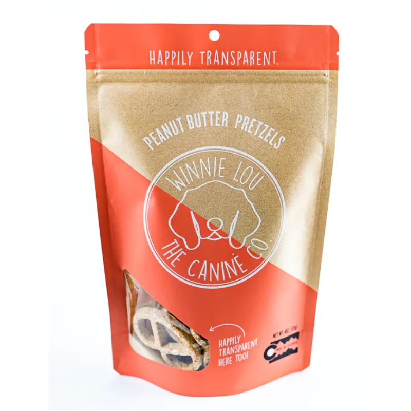 Winnie Lou- Peanut Butter Pretzels - 4oz [May Expiry]