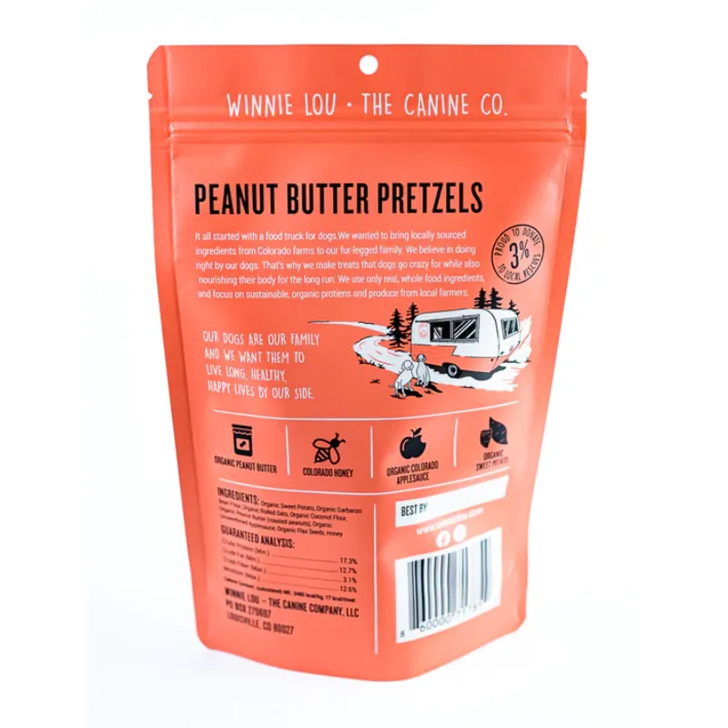 Winnie Lou- Peanut Butter Pretzels - 4oz [May Expiry]