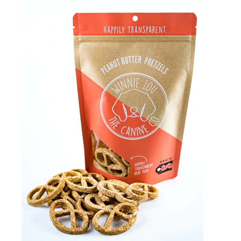 Winnie Lou- Peanut Butter Pretzels - 4oz [May Expiry]