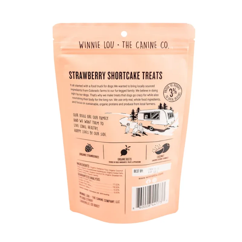 Winnie Lou- Strawberry Shortcake Treats - 4oz