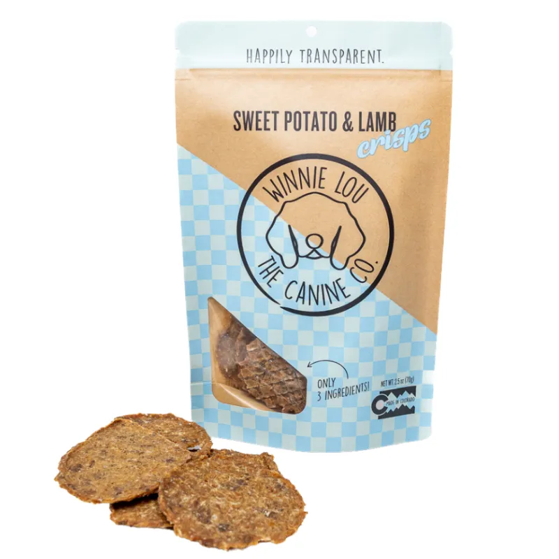 Winnie Lou - Sweet Potato & Lamb Crisps - 2.5oz