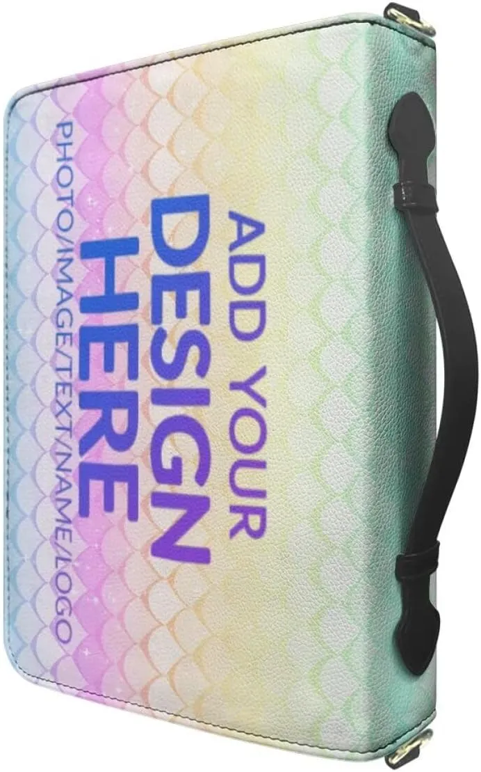Women Bible Cover with Adjustable Strap Shoulder Strap Bag Bible Carrying Case for Church Services