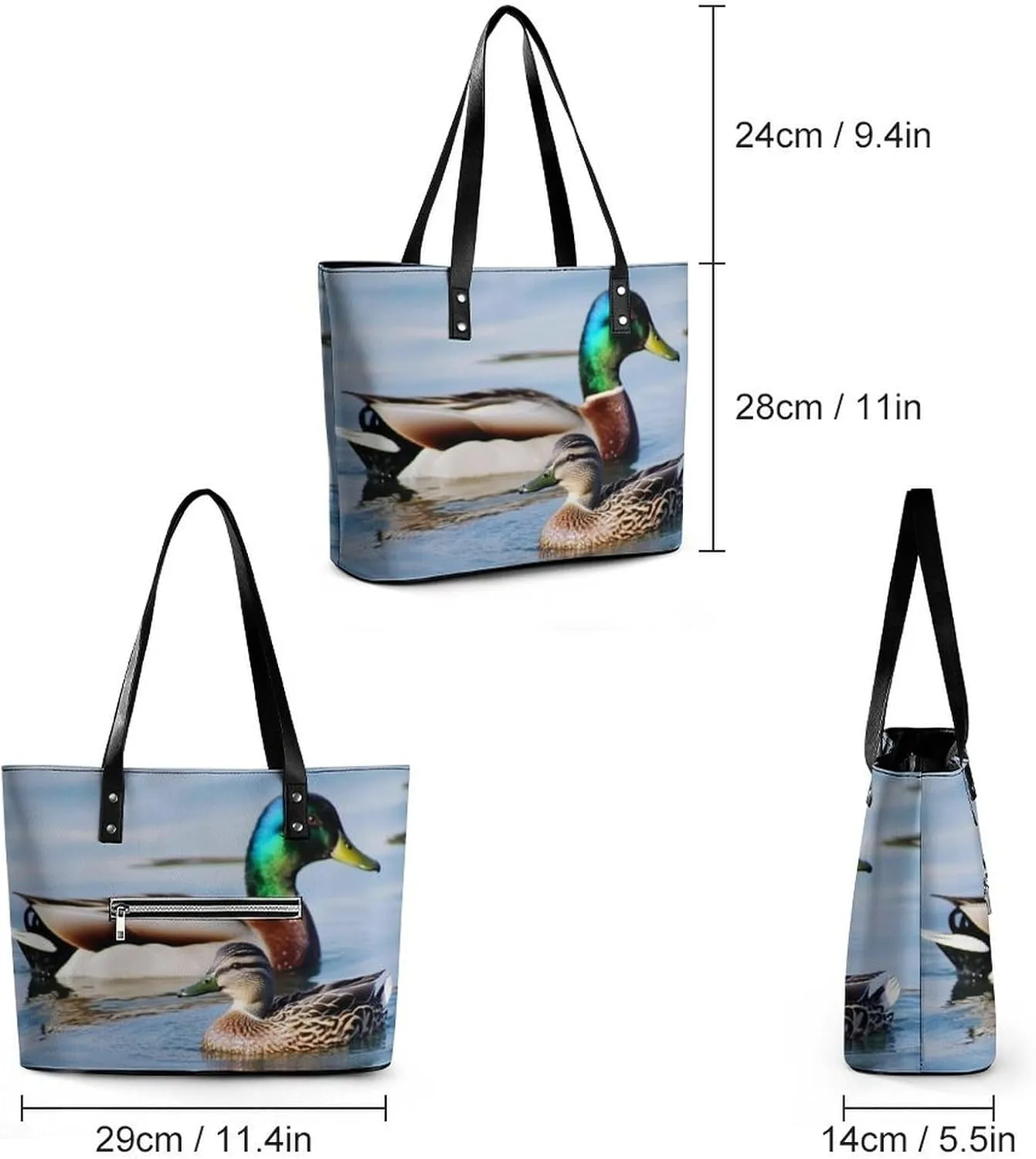 Women Casual Tote Handbags Multifunction Shoulder Work Crossbody Bag