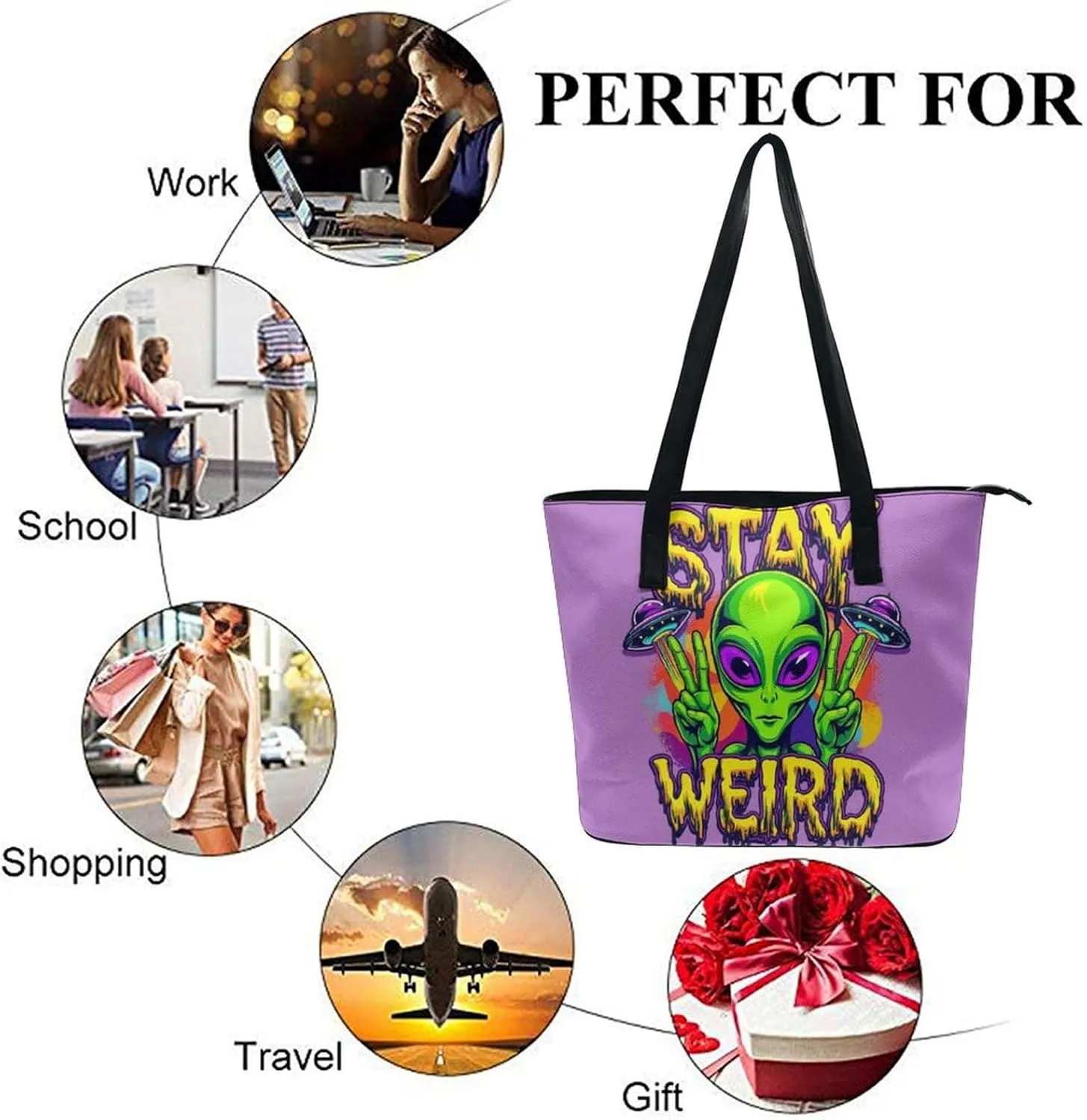 Women Fashion Beach Tote Bags Multi-function Weekender Travel Hobo Sling Bag