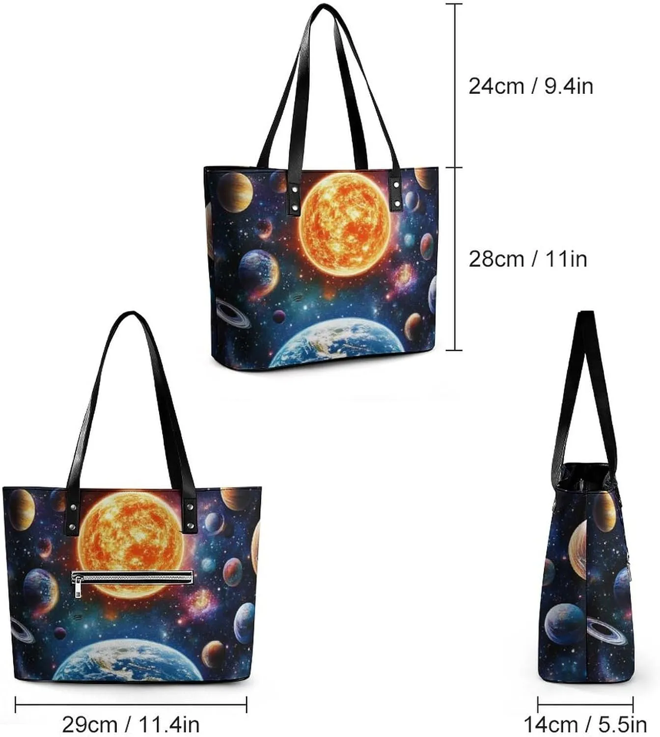 Women Fashion Beach Tote Bags Multi-function Weekender Travel Hobo Sling Bag