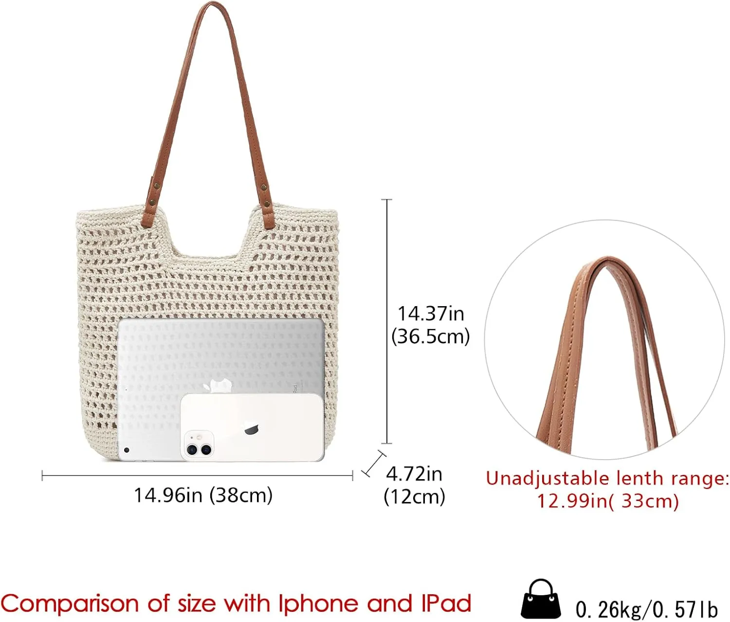 Women Genuine Leather Handbag for Women Large Work Tote Bag with Top Handle Purse Satchel Shoulder Bag for Women