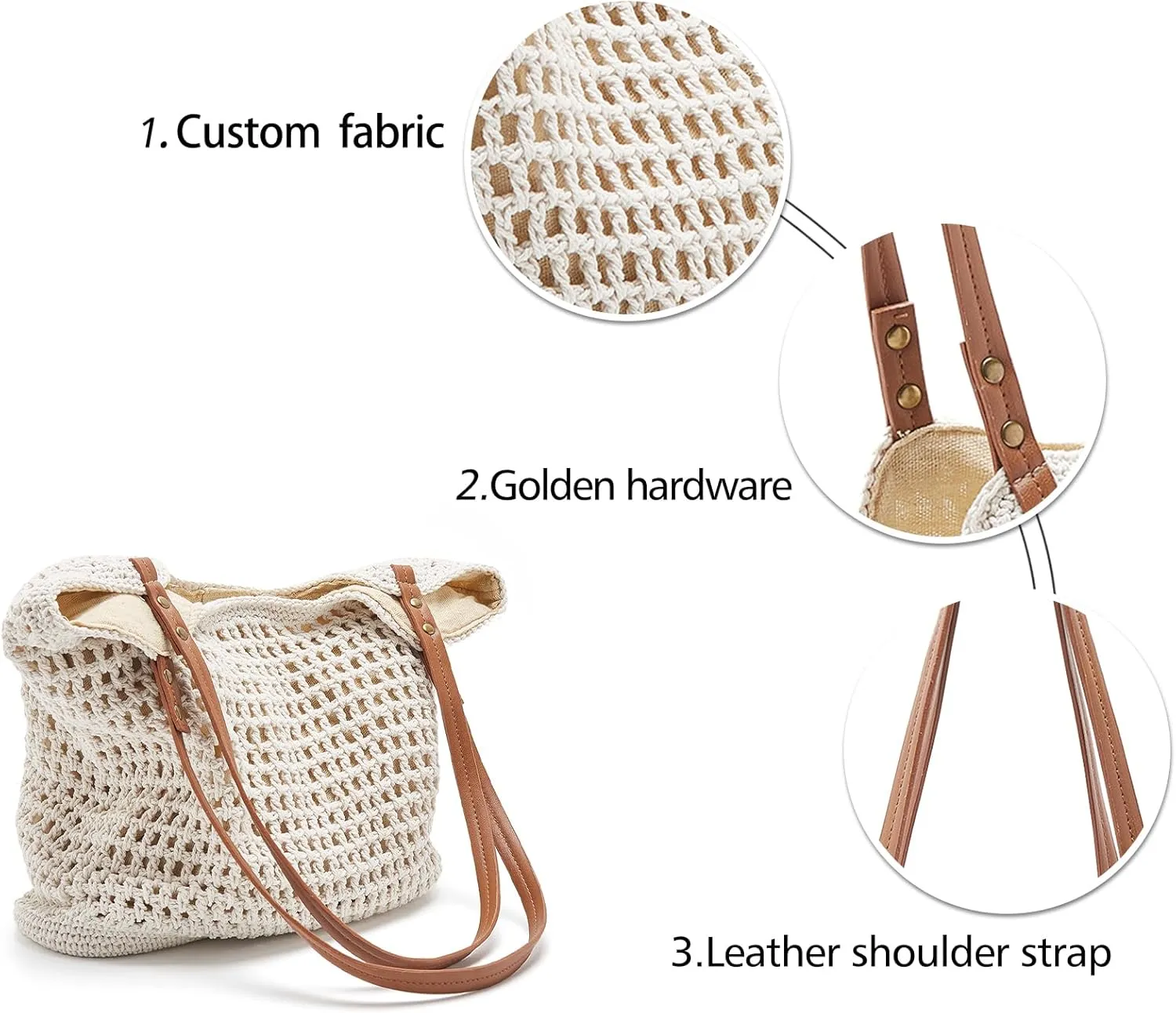 Women Genuine Leather Handbag for Women Large Work Tote Bag with Top Handle Purse Satchel Shoulder Bag for Women