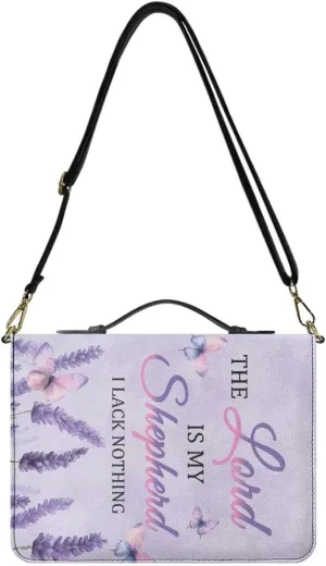 Women Men Bible Cover with Adjustable Strap Shoulder Strap Bag Bible Carrying Case for Church Services