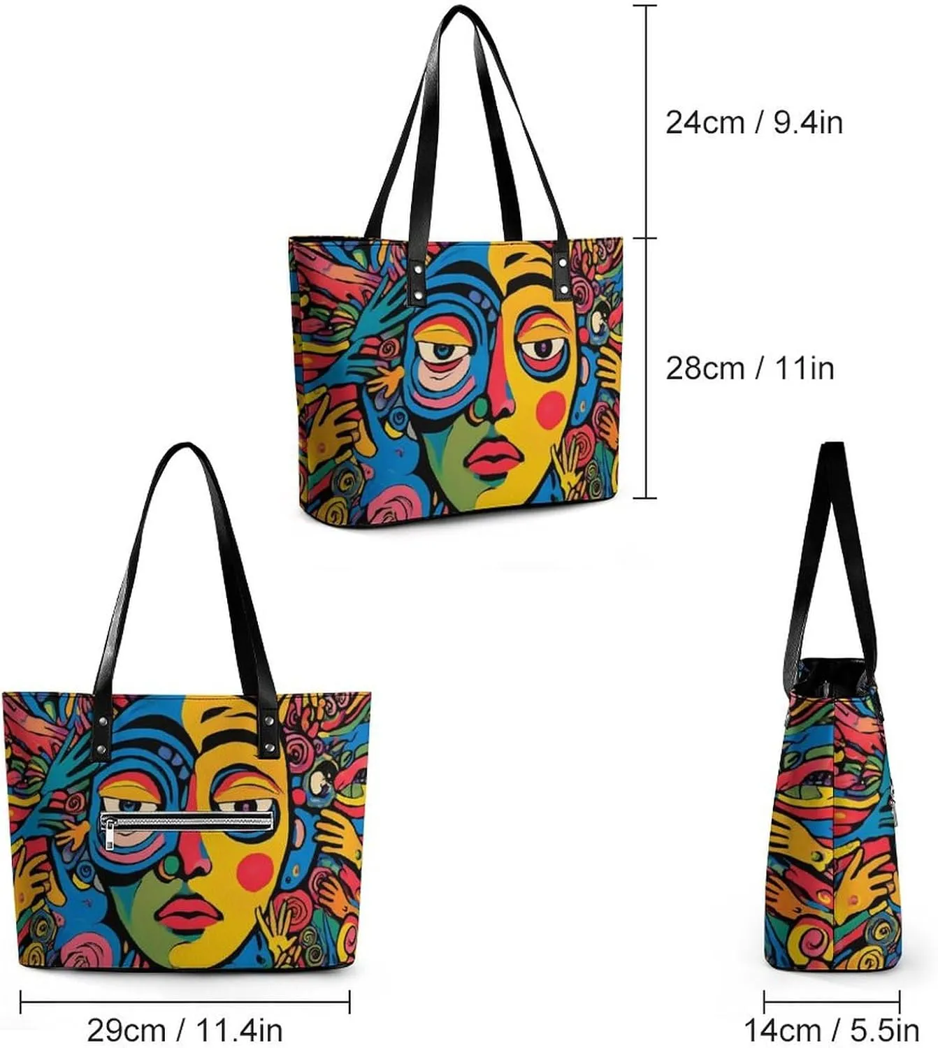 Women's Shoulder Hand Bag Tote Handbags Shopping Casual Travel Bag