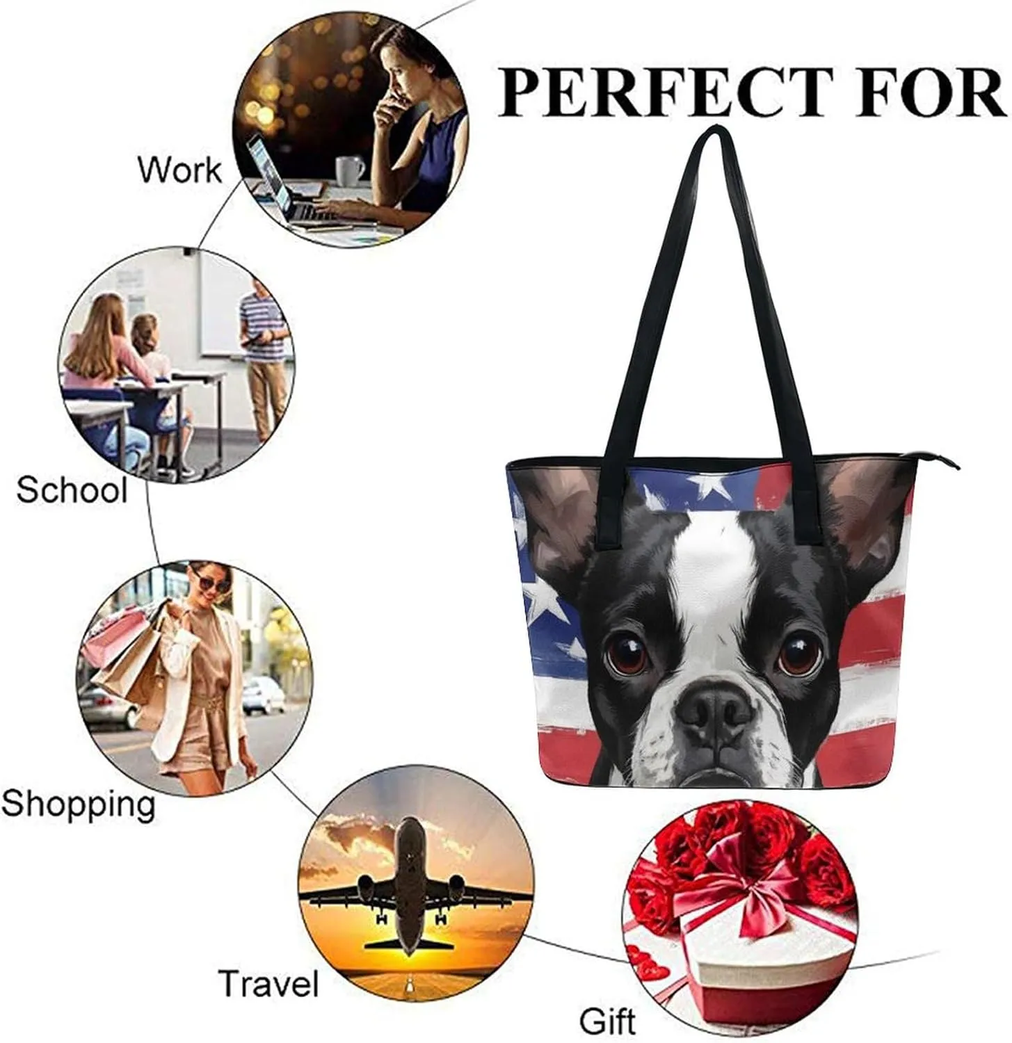 Women's Shoulder Hand Bag Tote Handbags Shopping Casual Travel Bag