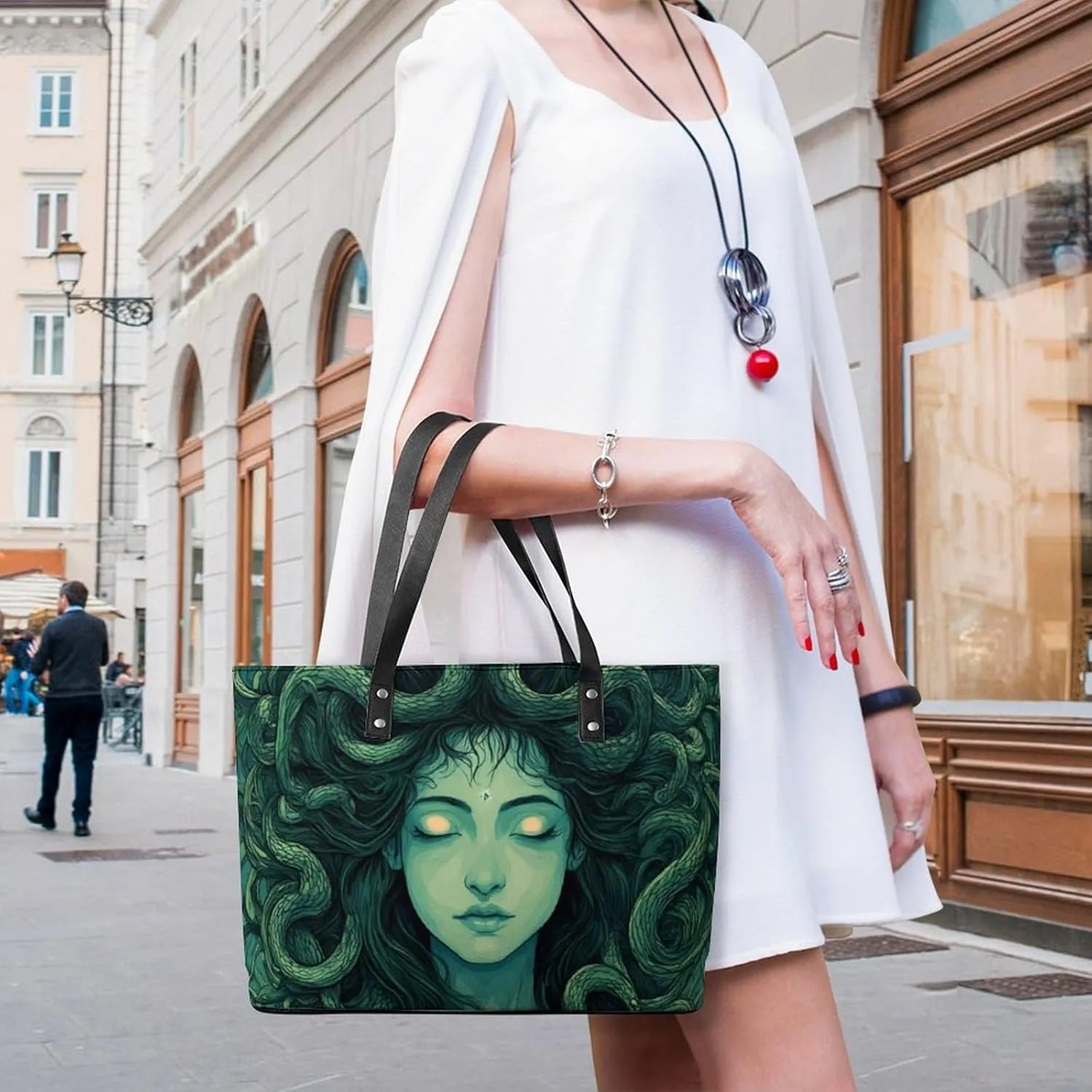 Women's Stylish Waterproof Tote Bag Casual Travel Shoulder Beach Bags