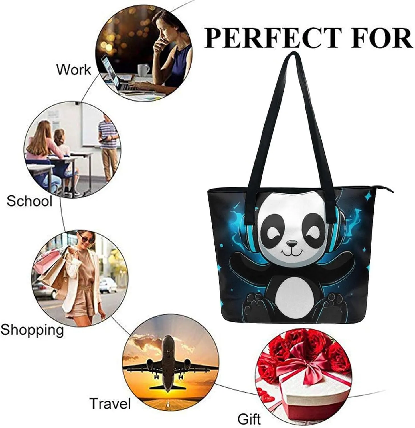 Womens Tote Laptop Bag Stylish Work Bag Travel Purse