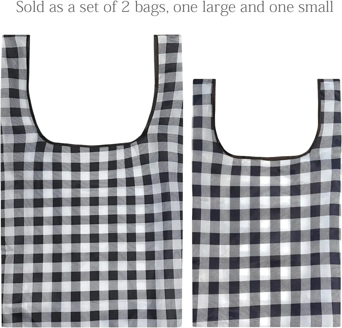 Wrapables JoliBag Collection Reusable Shopping Bag (Set of 2)