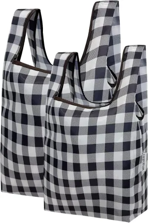Wrapables JoliBag Collection Reusable Shopping Bag (Set of 2)