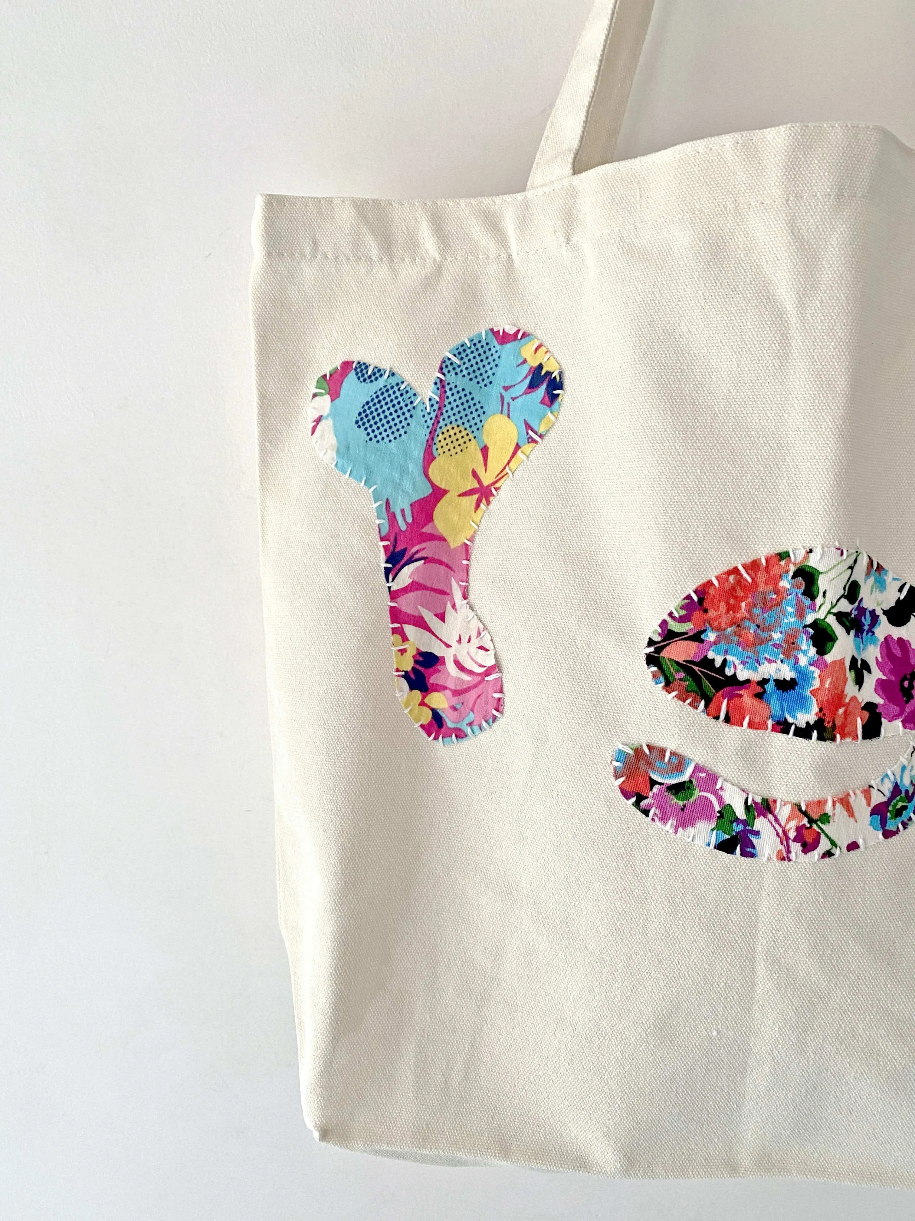 YES Patch Canvas Tote