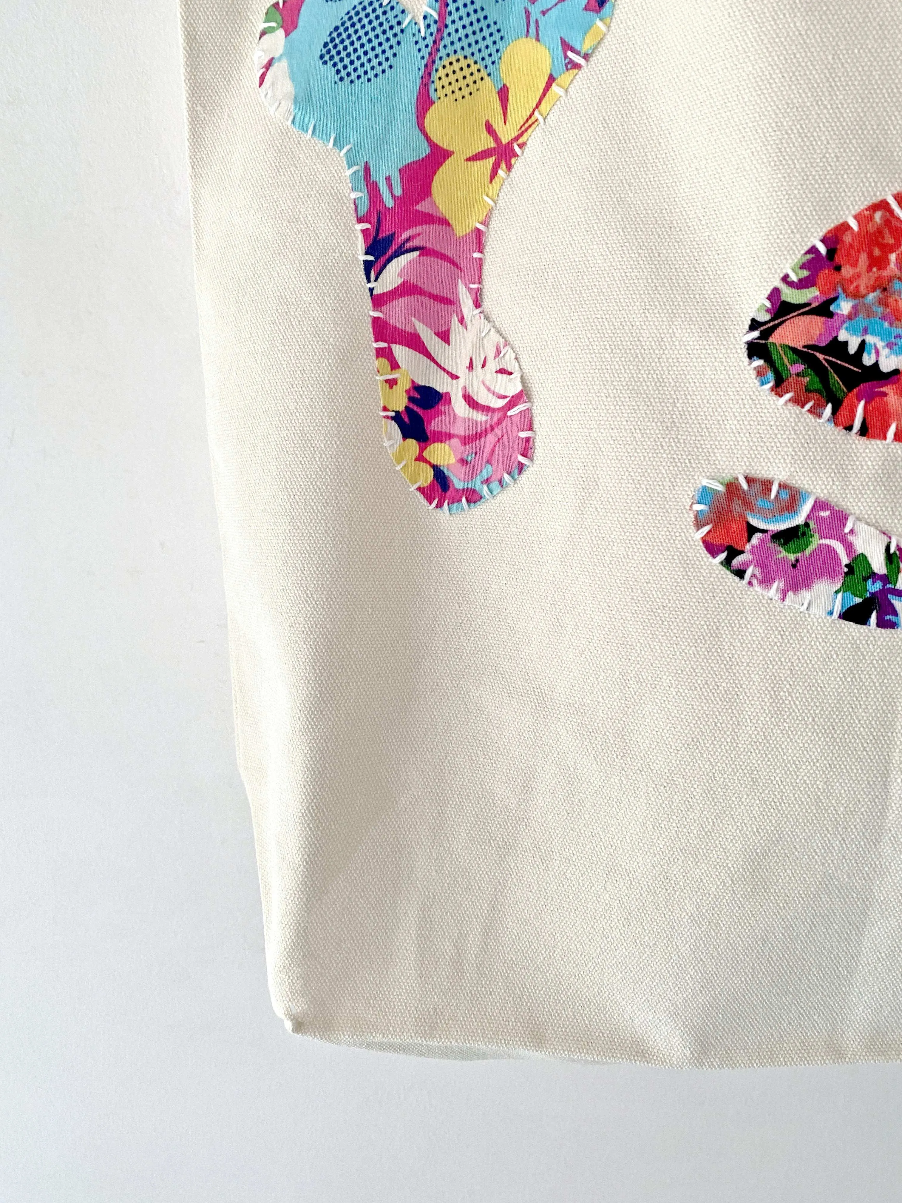 YES Patch Canvas Tote