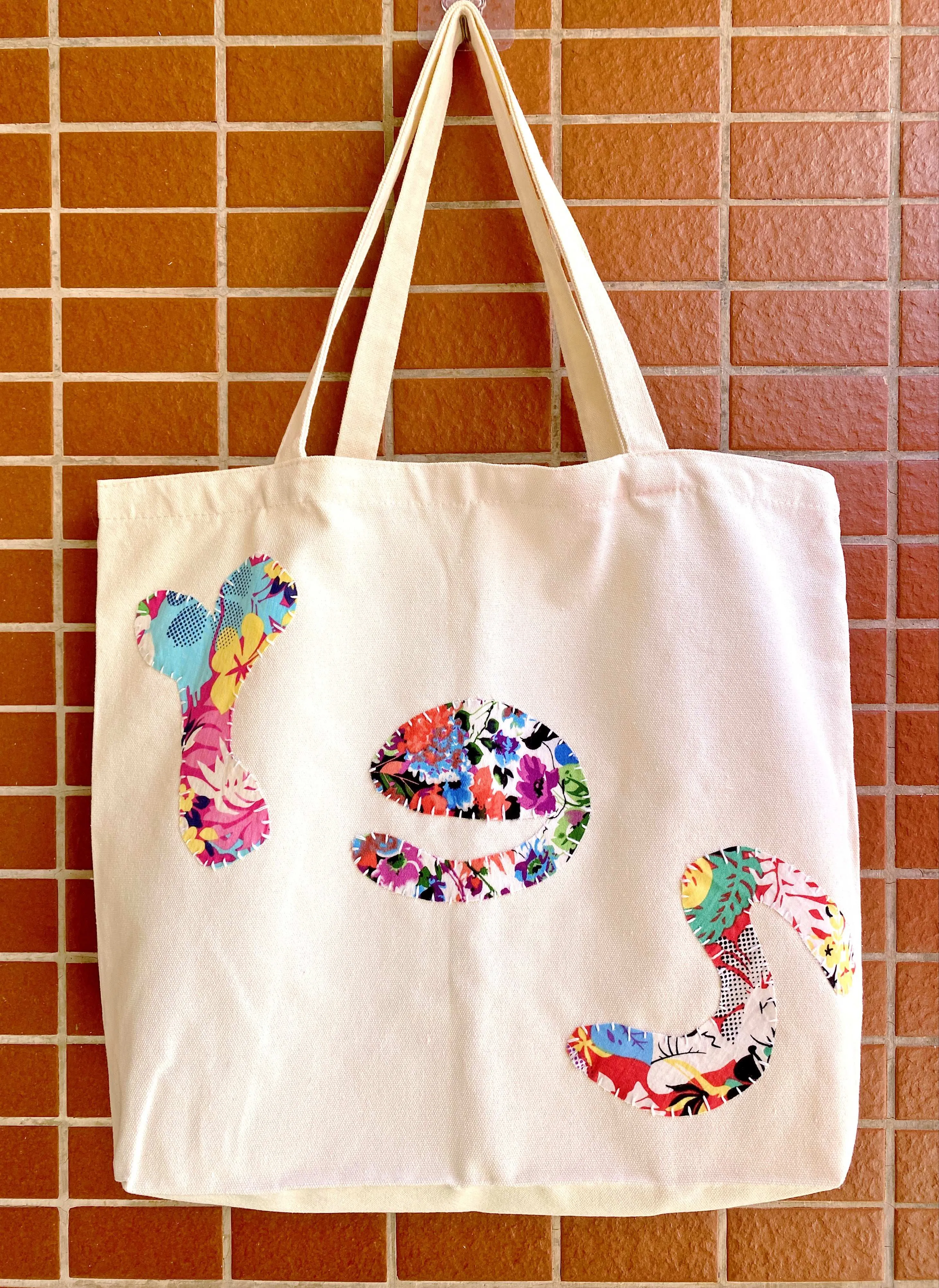 YES Patch Canvas Tote