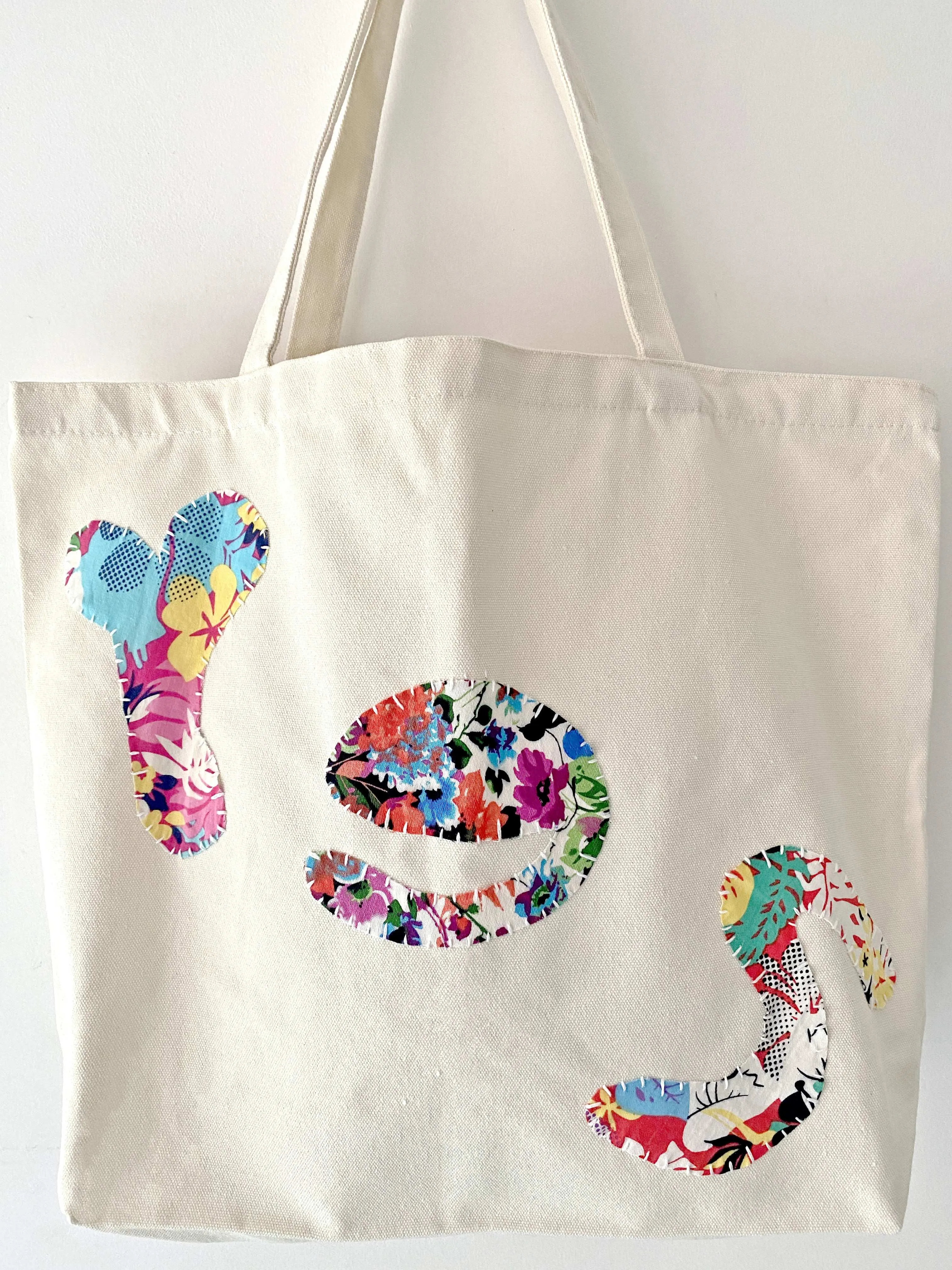 YES Patch Canvas Tote