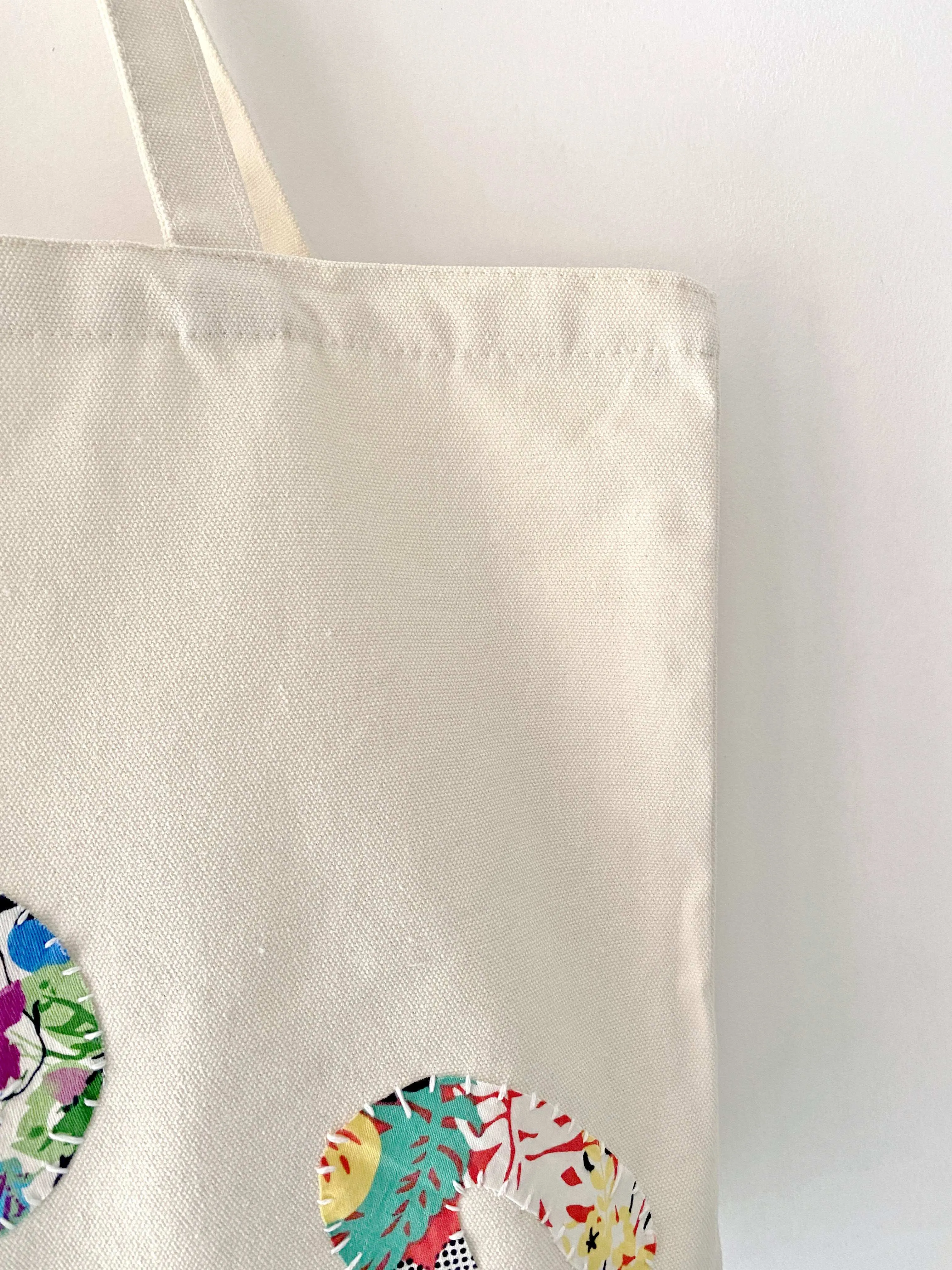 YES Patch Canvas Tote